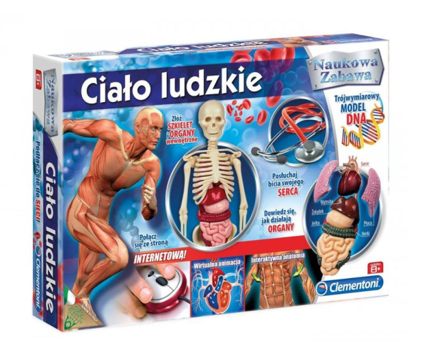 Clementoni Ciało Ludzkie - 359193 - zdjęcie